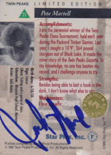 Usado, Cartão de autógrafo raro 1991 Star Pics Inc. Twin Peaks Jack Nance (Pete Martell) comprar usado  Enviando para Brazil