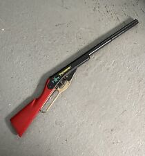 Pistola pop de juguete occidental de colección Daisy negra, roja y turquesa Thunderbird Riffle R, usado segunda mano  Embacar hacia Argentina