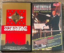 Scorpions thunder vhs for sale  HARTLEPOOL