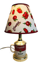 Lámpara de mesa de taza de sopa Campbell de colección con tono personalizado RARA coleccionable, usado segunda mano  Embacar hacia Argentina