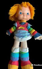 Muñeca Rainbow Brite grande 18" vintage 1983 Mattel Hallmark arco iris brillante Guc segunda mano  Embacar hacia Mexico
