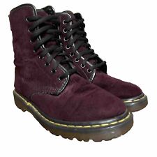 Martens womens burgundy for sale  Shipping to Ireland