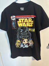 Usado, Funko e camiseta pop Star Wars retrô princesa Leia 2024 fantasia espacial média nova sem etiquetas comprar usado  Enviando para Brazil