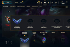 Cuenta NA LoL Diamond IV League of Legends 67% tasa de ganancias segunda mano  Embacar hacia Argentina