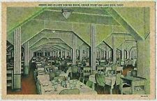 Comedor verde y plateado, Cedar Point-On-Lake Erie, Ohio década de 1930 segunda mano  Embacar hacia Argentina