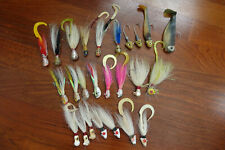 Lot Bucktail Jig Jigheads Hair Raisers stripers lure spro swimbait 1oz 2oz 1.5oz for sale  Shipping to South Africa