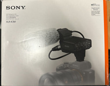 Sony XLR-K3M Digital Audio Adapter Kit w/Shotgun Microphone Anti-vibration for sale  Shipping to South Africa