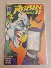 Robin II The Joker's Wild #1 (Joker Close-up Variant) 1991 DC Comic comprar usado  Enviando para Brazil