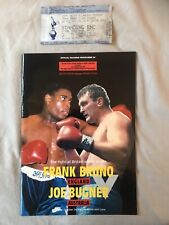 Frank bruno joe for sale  KETTERING