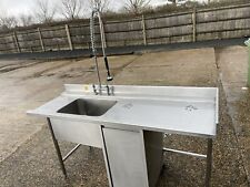 deep stainless steel sink for sale  PULBOROUGH