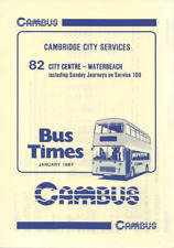 Cambus bus timetable for sale  WIRRAL