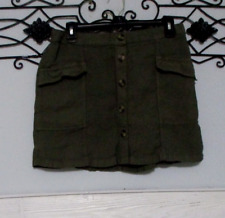 Mini-saia American Eagle tamanho G verde cintura elástica  comprar usado  Enviando para Brazil