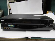 Grabadora de reproductor de video VCR estéreo de alta fidelidad de 4 cabezales Sony SLV-N55, nuevo control remoto reparado. segunda mano  Embacar hacia Argentina