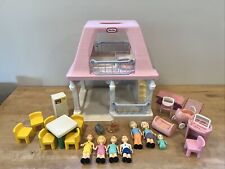 Usado, Casa de la abuela vintage LITTLE TIKES - Muebles familiares completos para muñecas abuelo bebé segunda mano  Embacar hacia Argentina