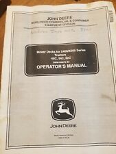 Mower deck manual for sale  Mount Auburn