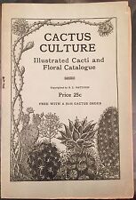 Cactus culture pattison usato  Napoli