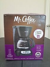 Mr. Coffee 5 xícaras mini cafeteira BVMC-TFX7 relógio de cerveja atrasado novo caixa aberta comprar usado  Enviando para Brazil