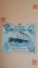 Titanic lot plaques d'occasion  Dol-de-Bretagne