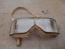 Vintage motorcycle goggles for sale  LISKEARD