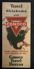Vintage conoco roadmap for sale  Sulphur