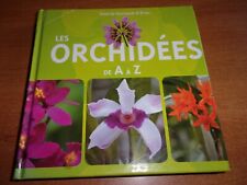 Livre fleurs orchidées d'occasion  Reims