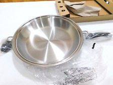 TINY DING SALADMASTER 12” Gourmet Skillet 316Ti Titanium Stainless Newest Model for sale  Shipping to South Africa