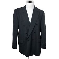 Blazer para hombre Roberto Vasalli 100 % lana talla 48 L gris cierre de 3 botones segunda mano  Embacar hacia Argentina