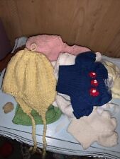 Vintage knitted dolls for sale  PETERBOROUGH