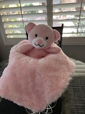 Cobertor de segurança ursinho de pelúcia rosa Little Beginnings Lovey Rosette redemoinho brinquedo bebê comprar usado  Enviando para Brazil