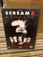 Scream dvd fantastic for sale  WALLSEND