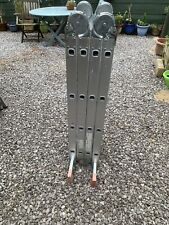 Folding aluminum ladder for sale  GLOSSOP