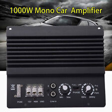 Módulo amplificador de audio para carros de coche 12V 1000W mono subwoofer bajo segunda mano  Embacar hacia Mexico