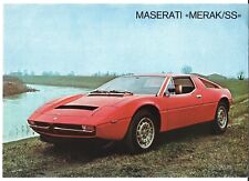 Maserati merak 1978 for sale  UK