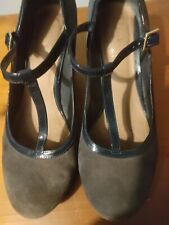 Ladies clarks navy for sale  BOURNEMOUTH