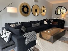 black wayfair couch for sale  Detroit