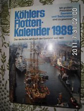 Köhlers flottenkalender 1989 gebraucht kaufen  Blaichach
