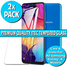 Gorilla Glass Screen Protector For Samsung Galaxy A10 A20/E A40 A50 A70 Gel Case for sale  WARRINGTON
