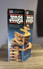 Jenga Game By Milton Bradley MPN 4793 Jogo Vintage 1986 BOM ESTADO comprar usado  Enviando para Brazil