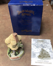 Vintage - David Winter Mother's Cottage - 1994 - with box and COA, used for sale  Shipping to South Africa