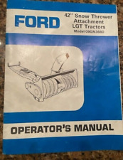 Ford snow thrower for sale  Clarence