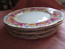 ROYAL ALBERT BONE CHINA, ENGLAND, SERENA  PATTERN, LOT OF 4 - LUNCHEON PLATES , used for sale  Canada