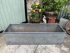 Large galvanised trough for sale  LINCOLN