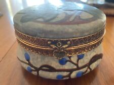 Bonbonniere vintage faience d'occasion  Roquebrune-sur-Argens