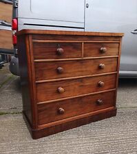 Victorian mahogany chest for sale  LEAMINGTON SPA
