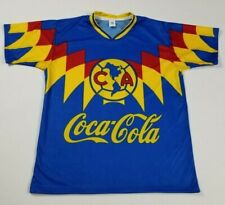Camiseta deportiva de fútbol para hombre Club America multicolor, fútbol retro segunda mano  Embacar hacia Mexico