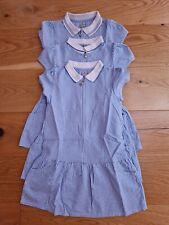 Girls blue gingham for sale  DUNMOW