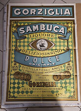Manifesto gorziglia sambuca usato  Viterbo