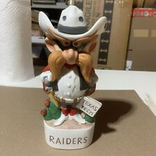 1972 Texas Tech Red Raider Mascot Football Decanter From McCormick Distillery for sale  Shipping to South Africa