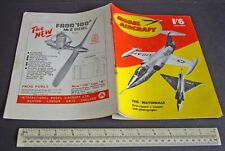 Vintage Model Aircraft Magazine July 1958. Frog 100 & 150 Diesel Engine Tests., used for sale  BRISTOL