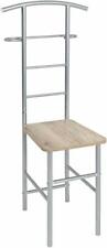 Meble HAKU 81950 Krzesło męskie, metalowe, dąb aluminiowy san remo, 46 x 46 x 109 cm na sprzedaż  PL